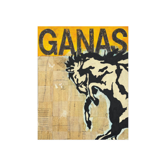 Ganas Western Print