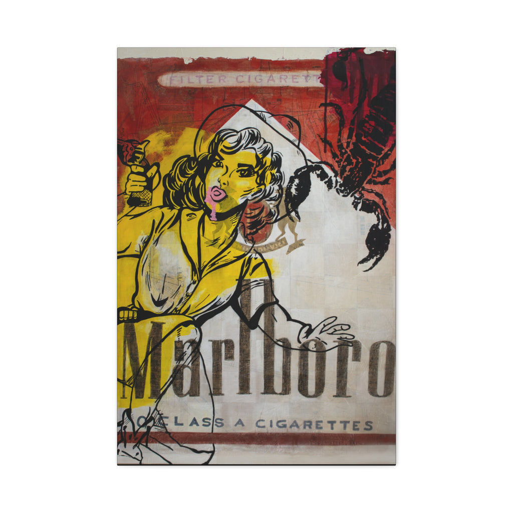 Crazy About You, Cowboy Matte Canvas, Stretched, 1.25"