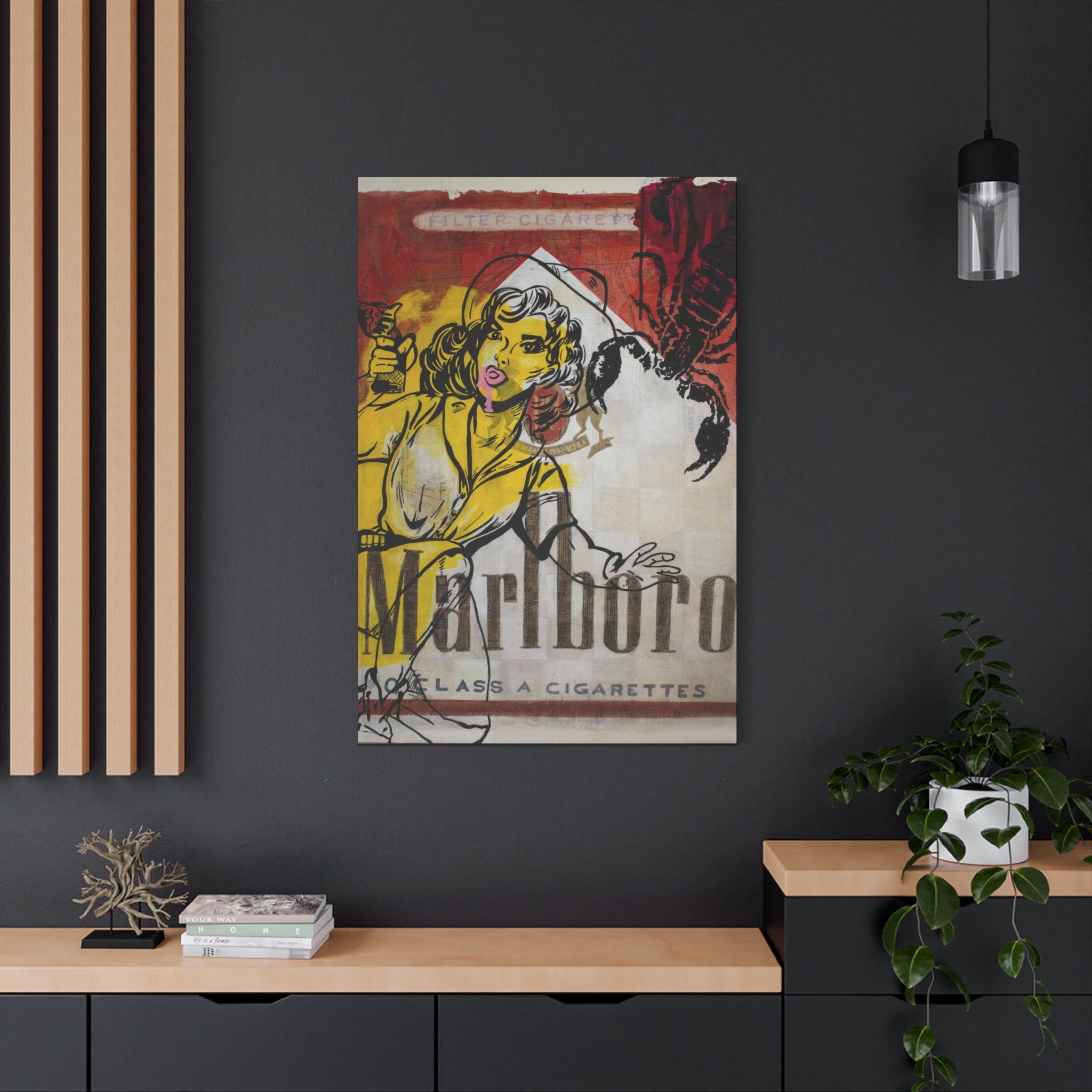 Crazy About You, Cowboy Matte Canvas, Stretched, 1.25"