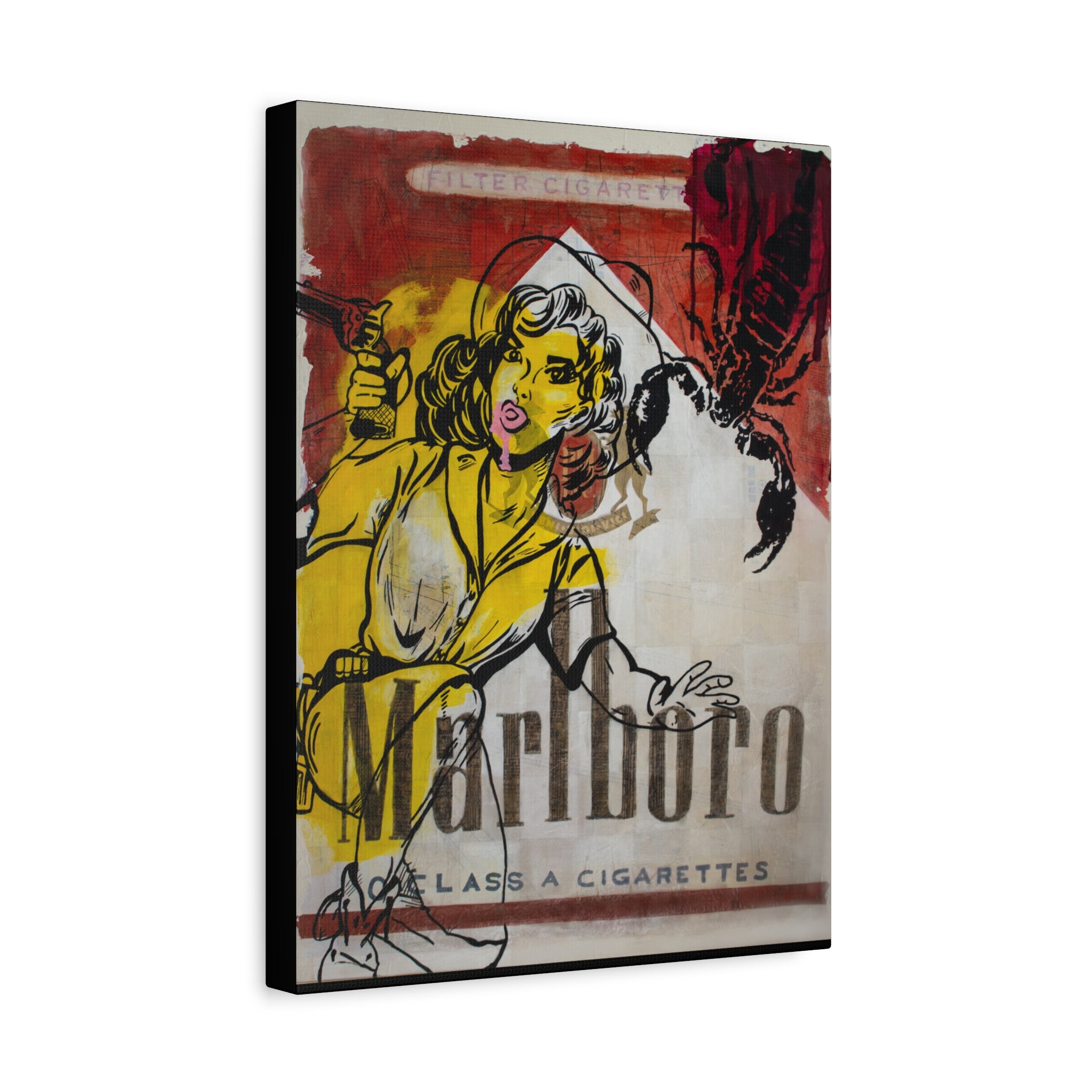 Crazy About You, Cowboy Matte Canvas, Stretched, 1.25"