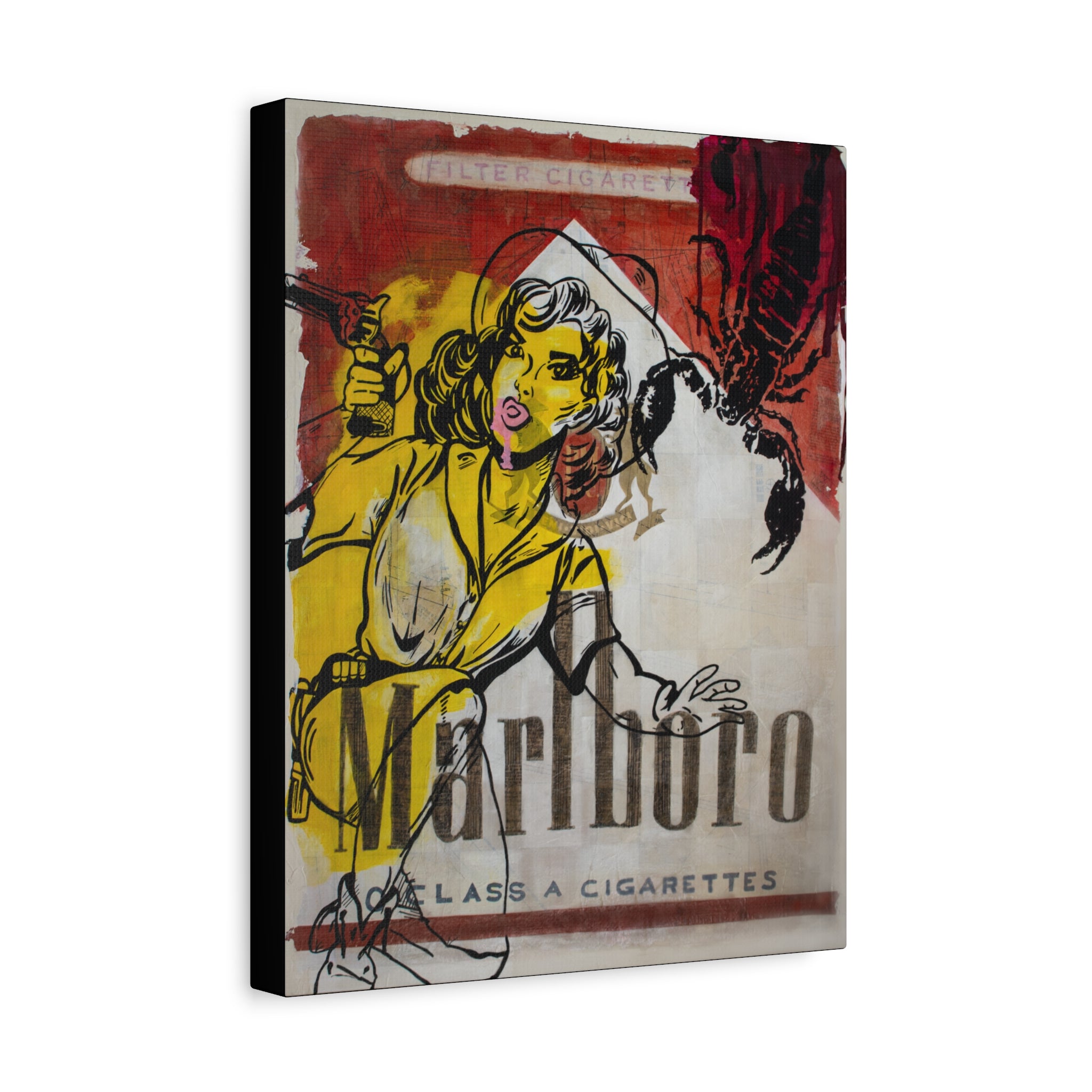 Crazy About You, Cowboy Matte Canvas, Stretched, 1.25"