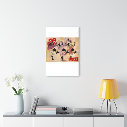 Cowgirl Roulette French Cleat Hanging Print Jess Sinclair-Sands art