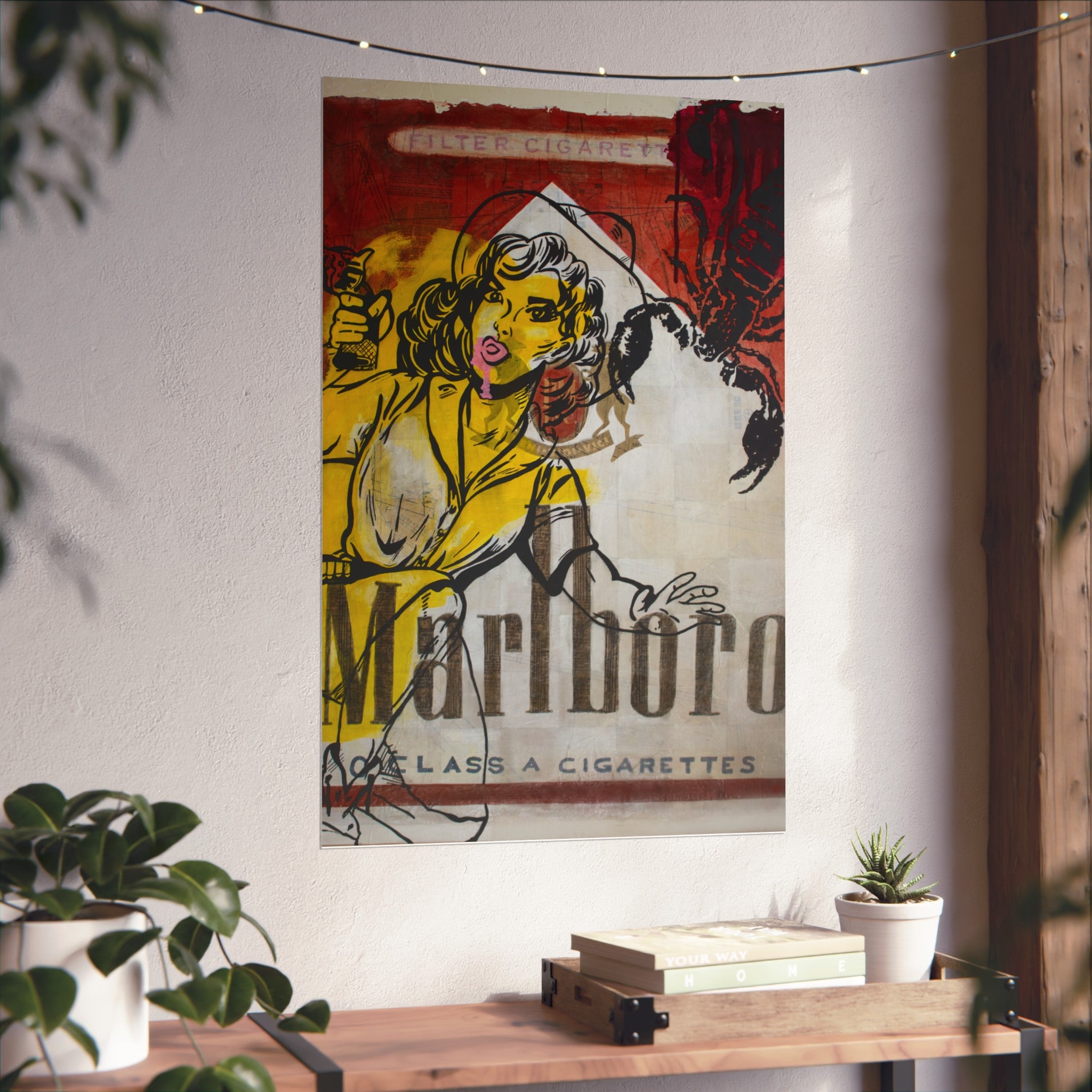 Crazy About You, Cowboy Limited Print Jess Sinclair-Sands Art