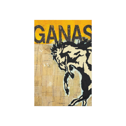Ganas Western Print