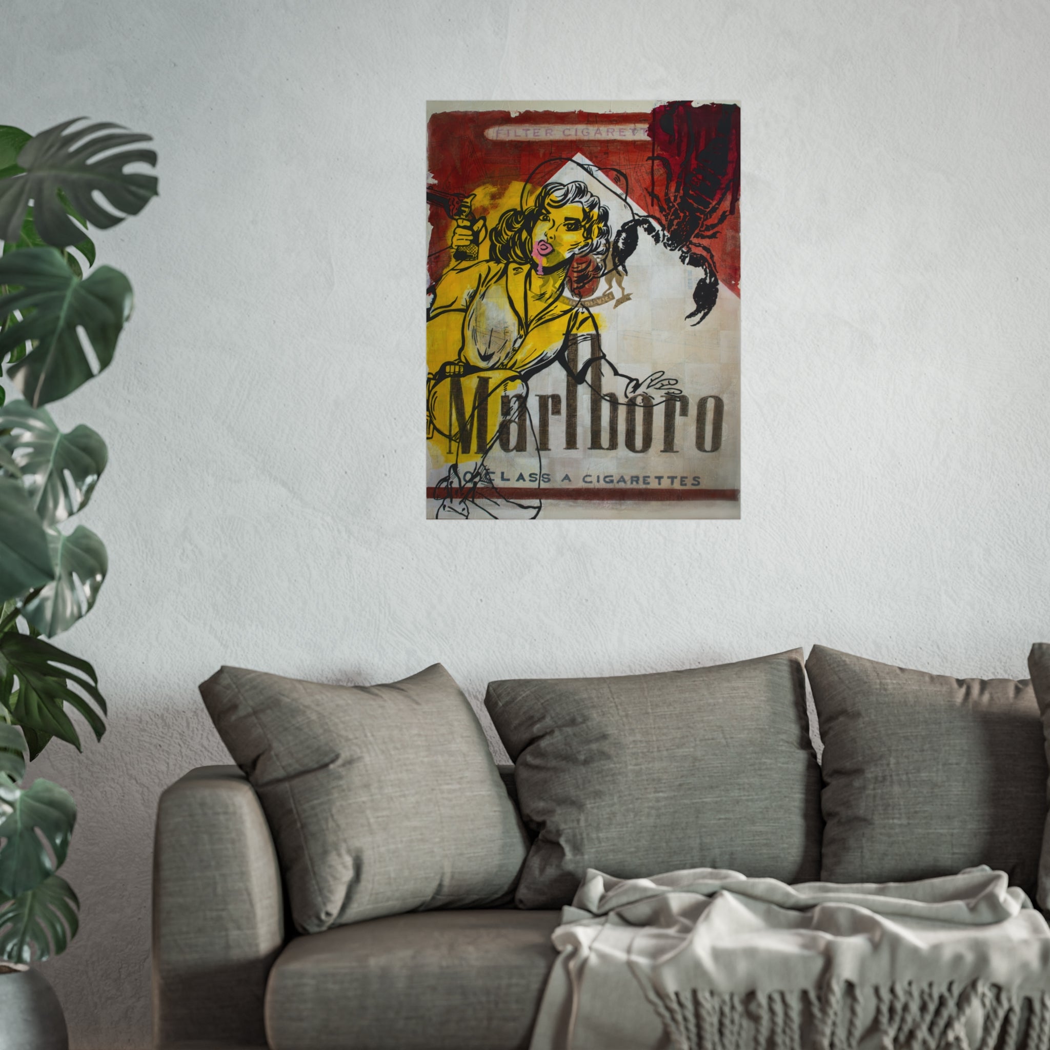 Crazy About You, Cowboy Limited Print Jess Sinclair-Sands Art