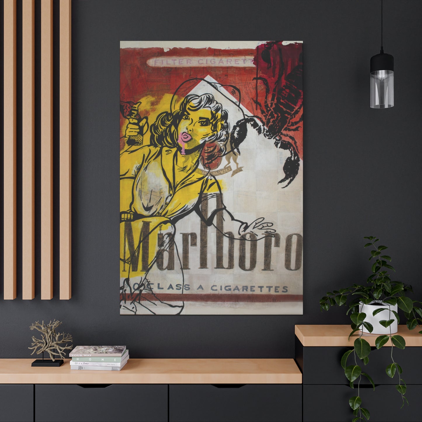 Crazy About You, Cowboy Matte Canvas, Stretched, 1.25"