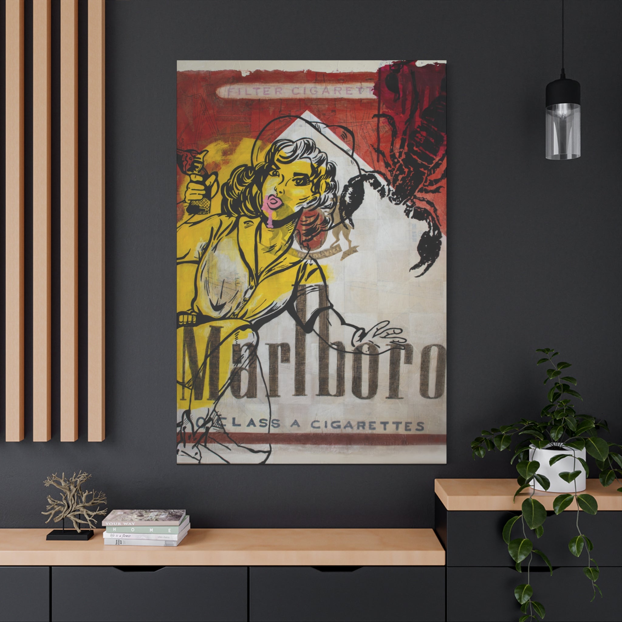 Crazy About You, Cowboy Matte Canvas, Stretched, 1.25"