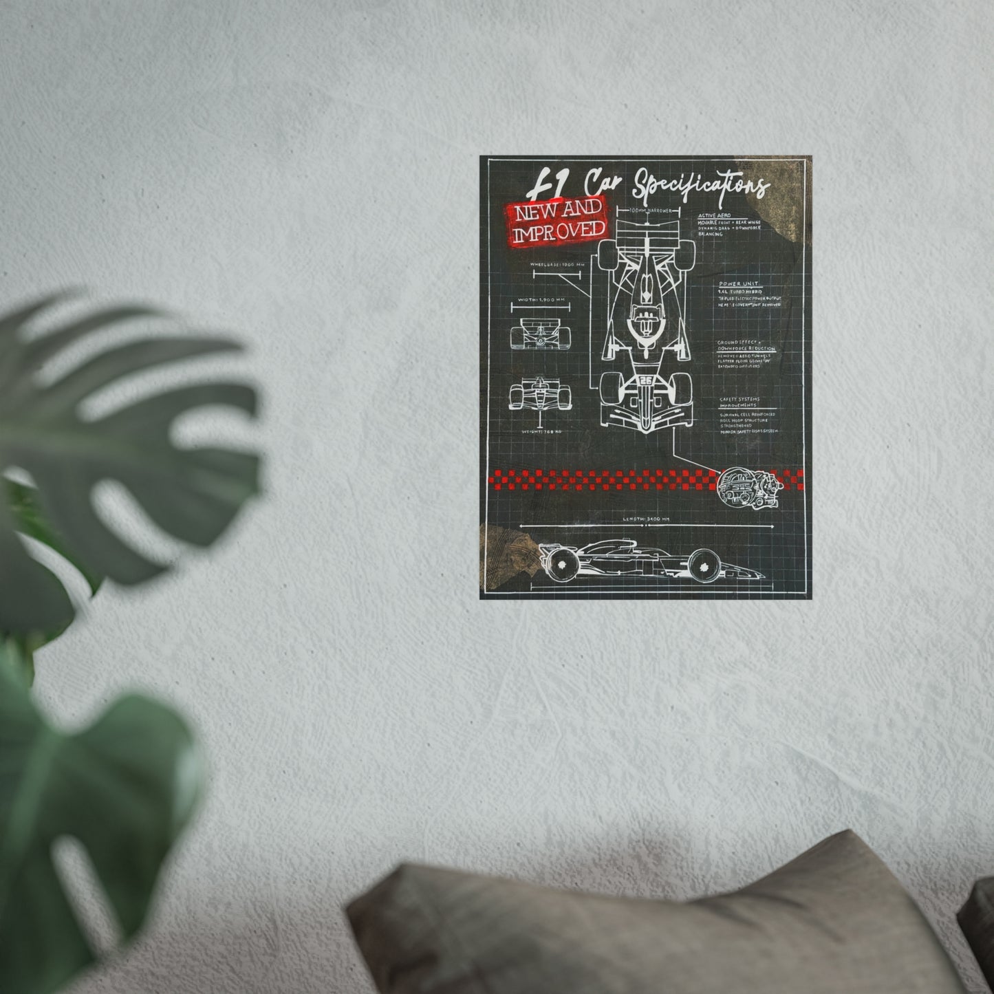 F1 2026 Car Specifications Art