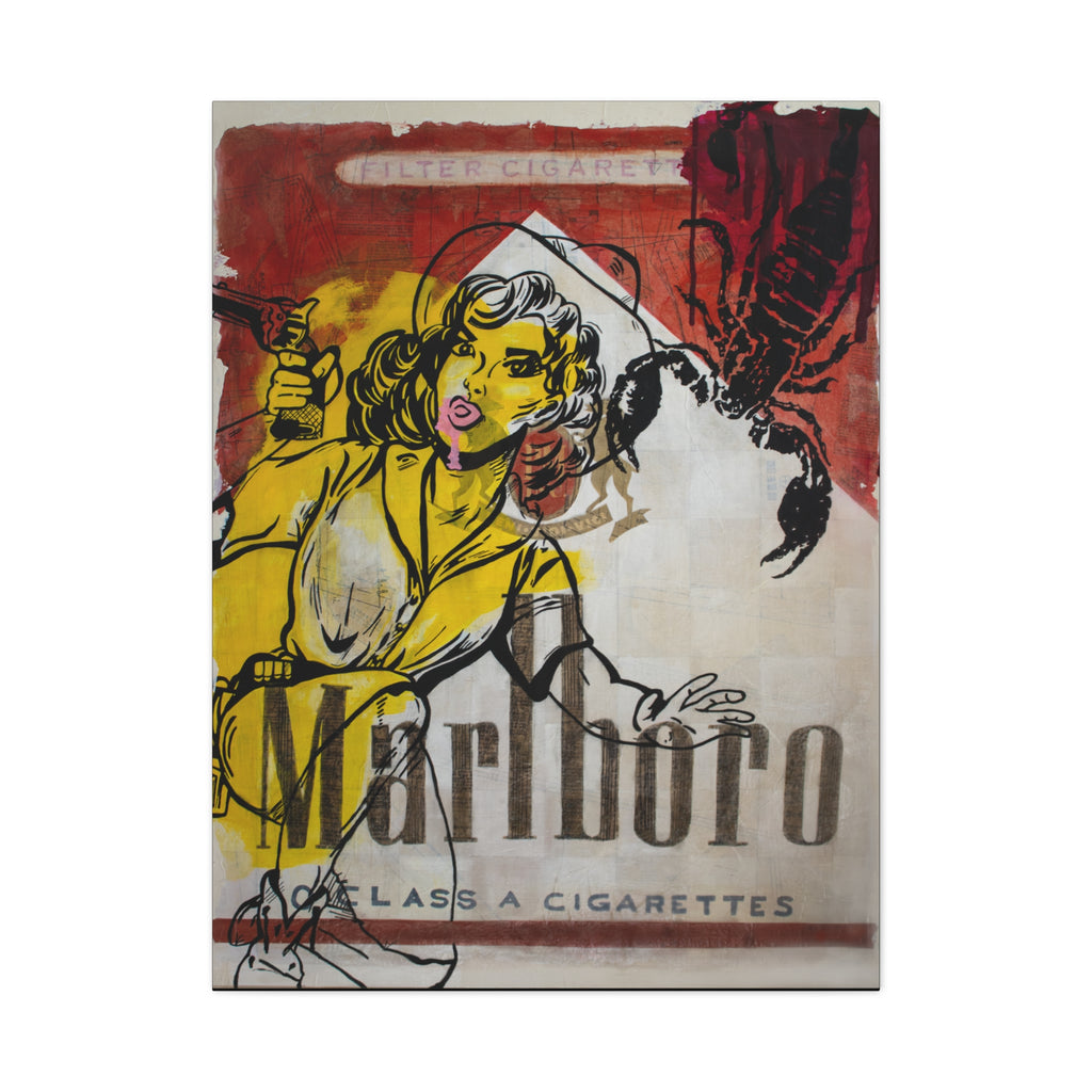 Crazy About You, Cowboy Matte Canvas, Stretched, 1.25"