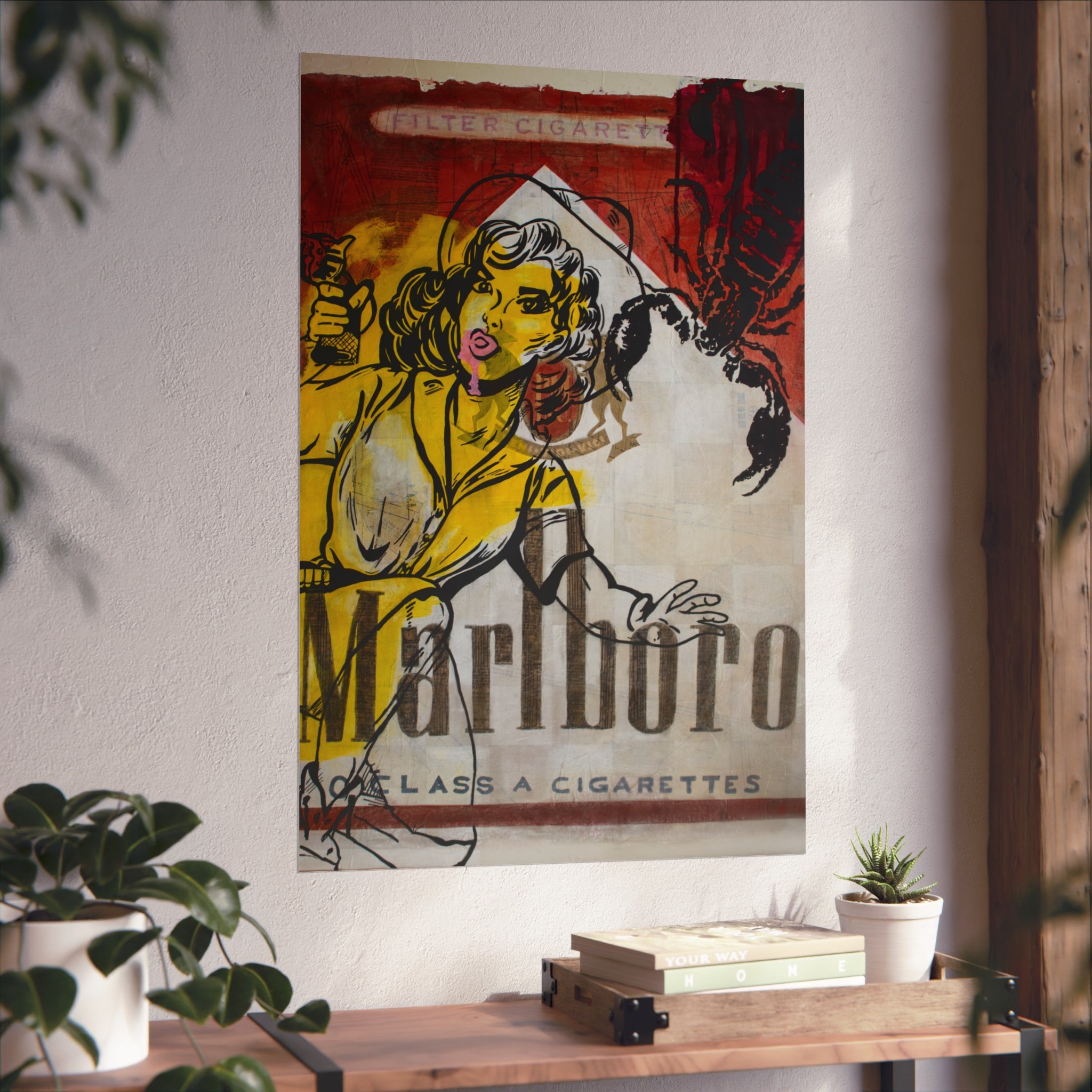 Crazy About You, Cowboy Limited Print Jess Sinclair-Sands Art