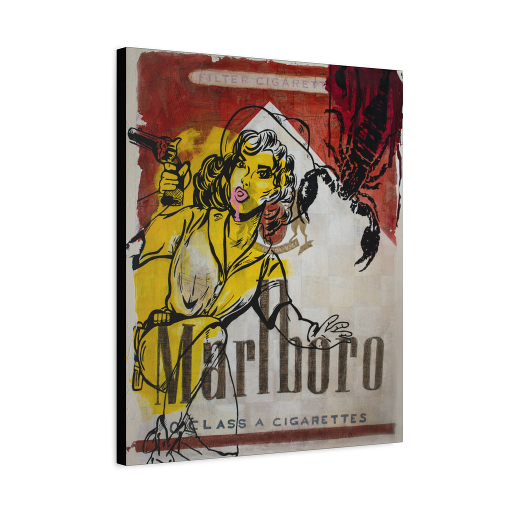 Crazy About You, Cowboy Matte Canvas, Stretched, 1.25"