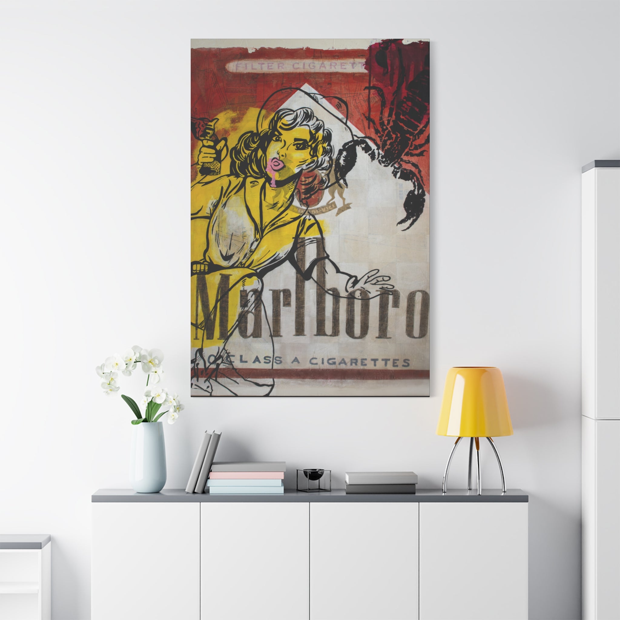 Crazy About You, Cowboy Matte Canvas, Stretched, 1.25"