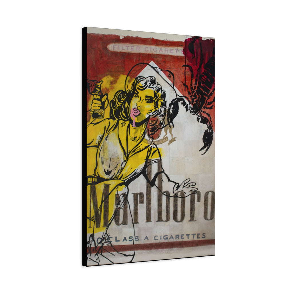 Crazy About You, Cowboy Matte Canvas, Stretched, 1.25"