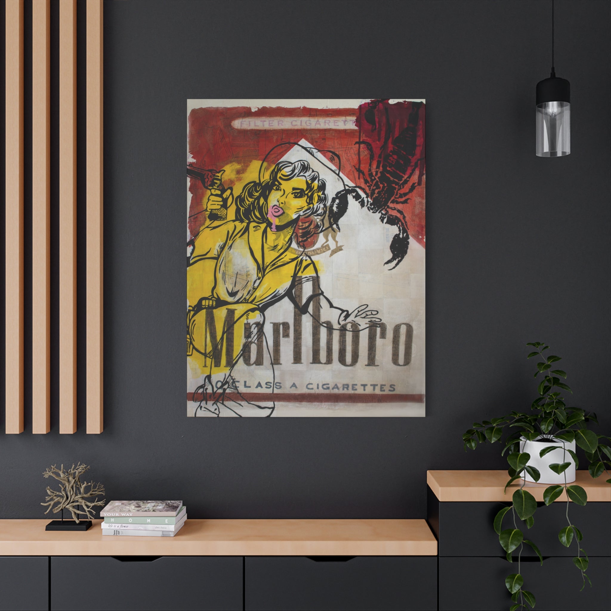 Crazy About You, Cowboy Matte Canvas, Stretched, 1.25"