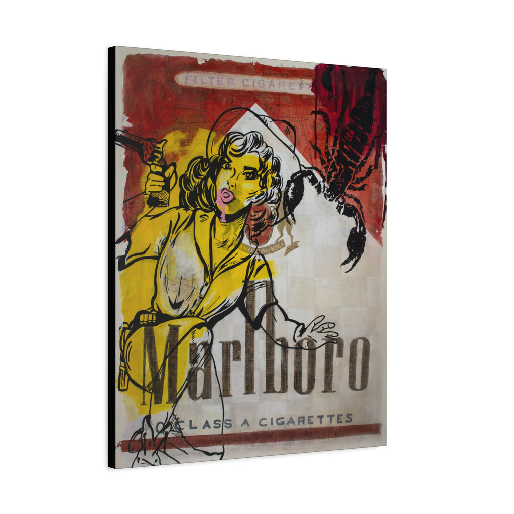 Crazy About You, Cowboy Matte Canvas, Stretched, 1.25"