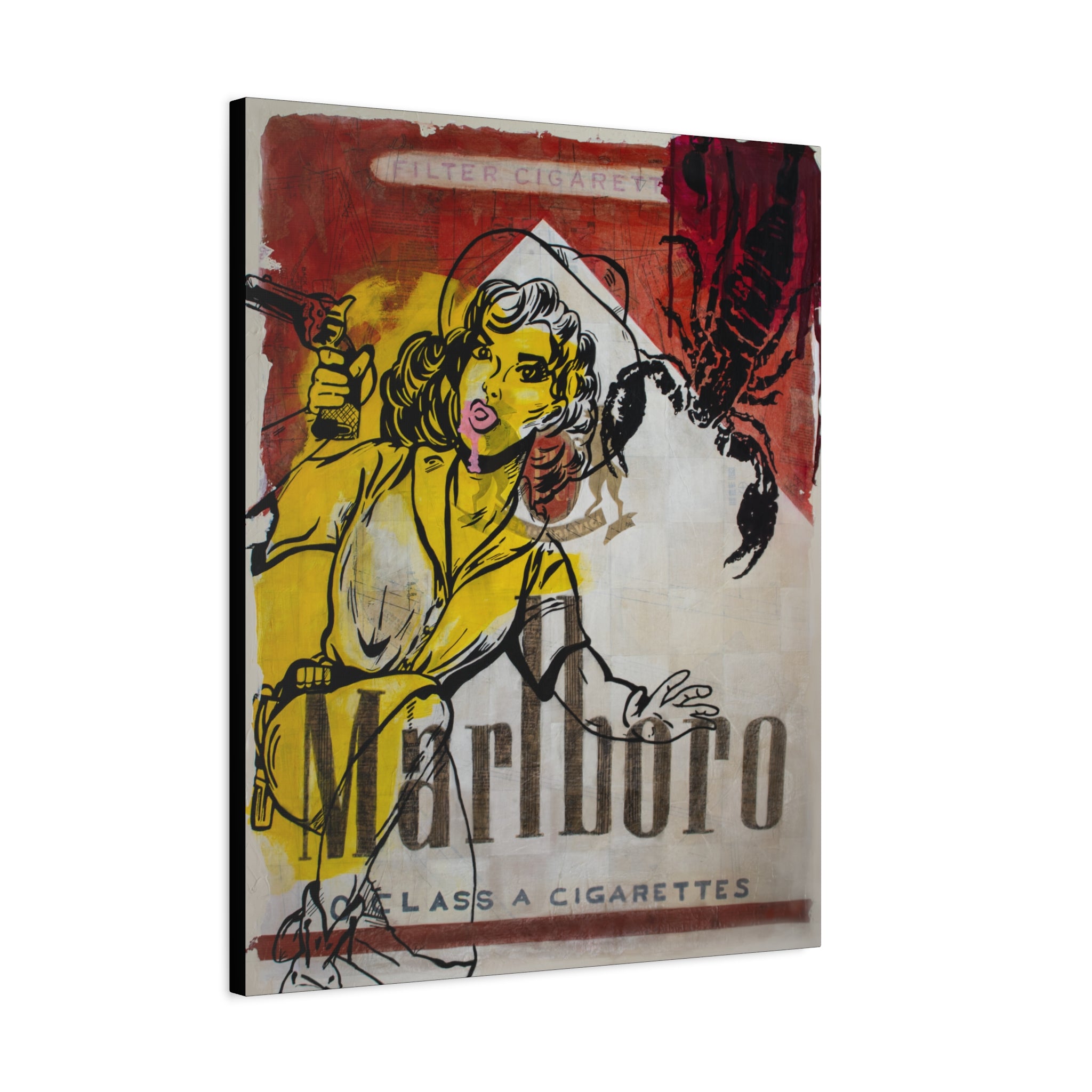 Crazy About You, Cowboy Matte Canvas, Stretched, 1.25"