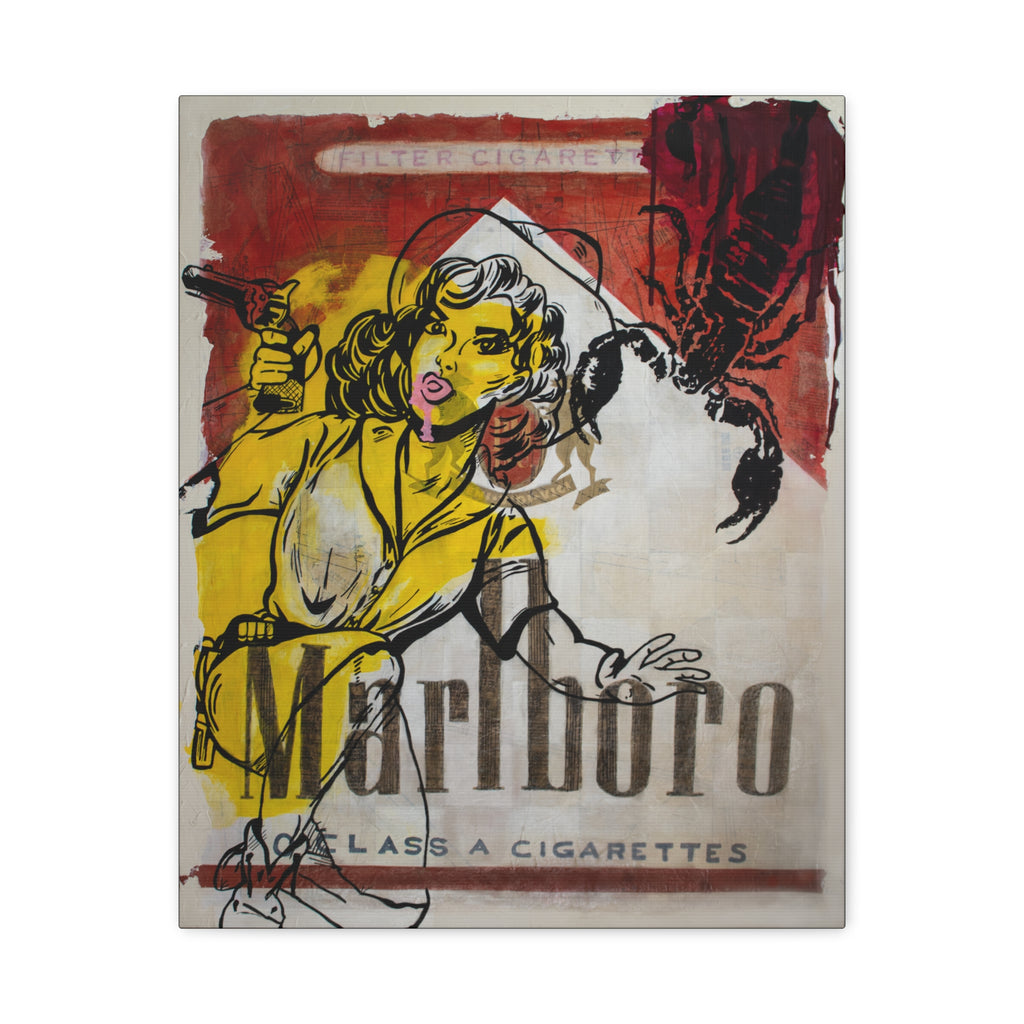 Crazy About You, Cowboy Matte Canvas, Stretched, 1.25"