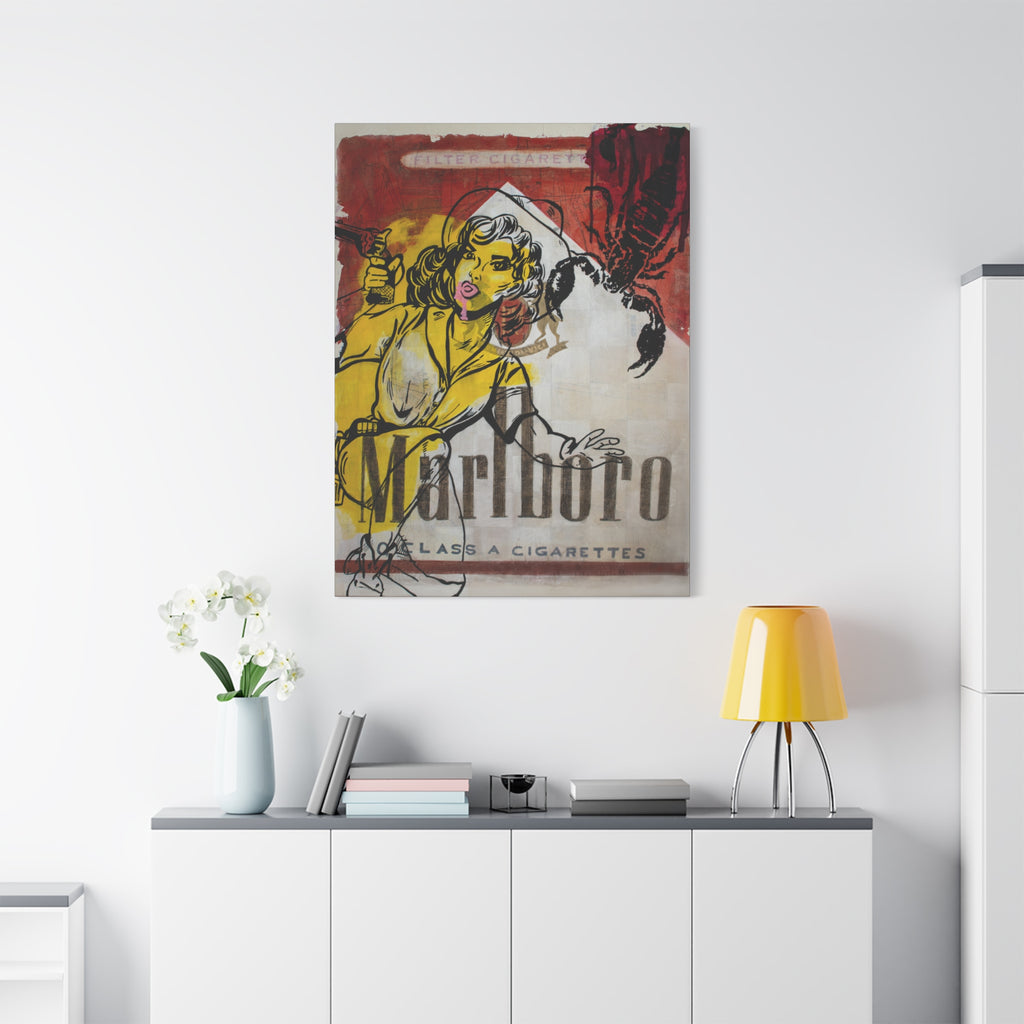 Crazy About You, Cowboy Matte Canvas, Stretched, 1.25"