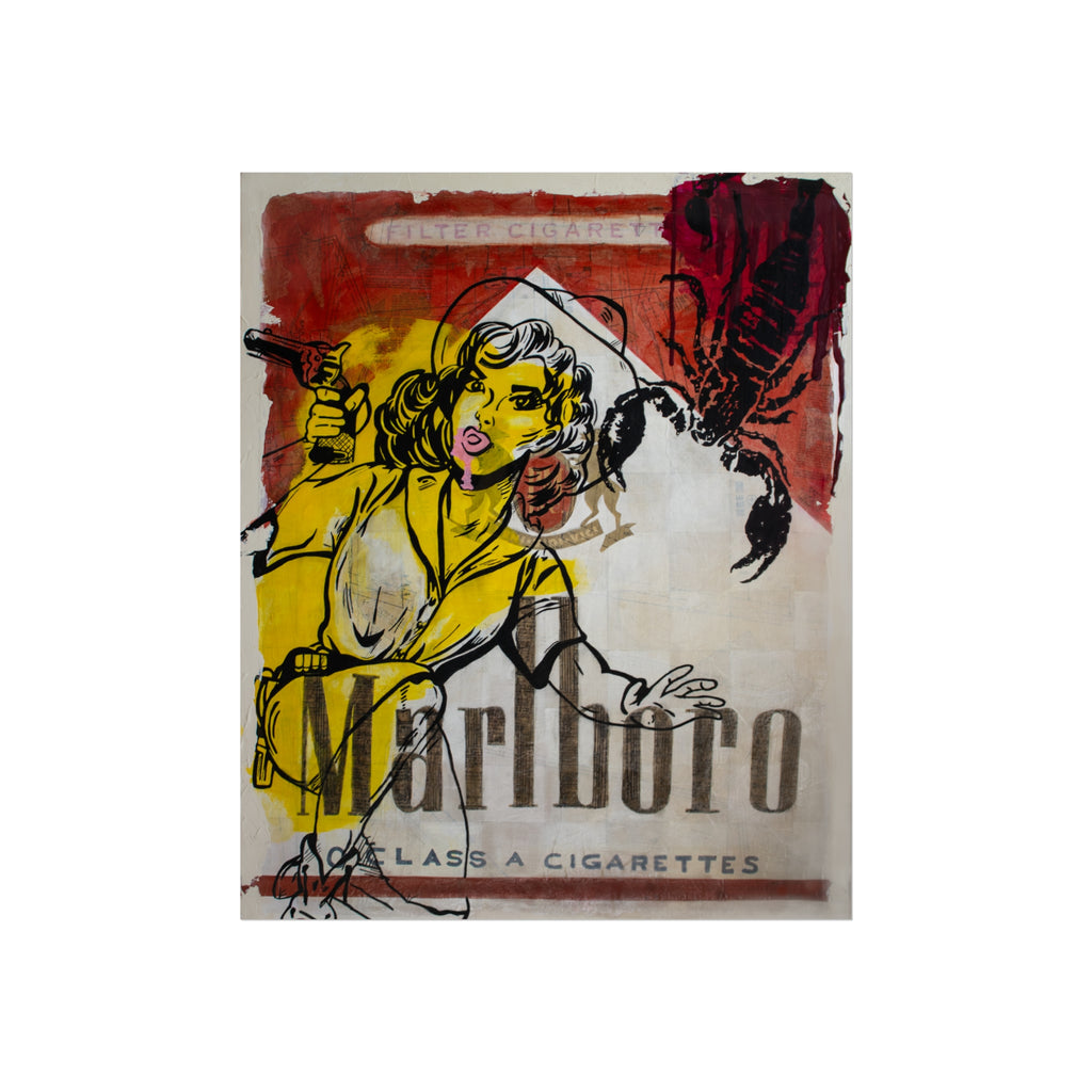 Crazy About You, Cowboy Limited Print Jess Sinclair-Sands Art