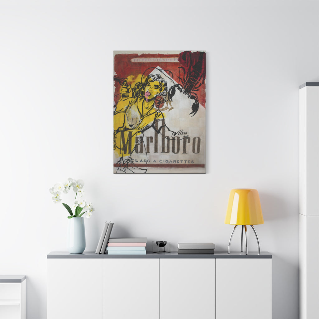 Crazy About You, Cowboy Matte Canvas, Stretched, 1.25"