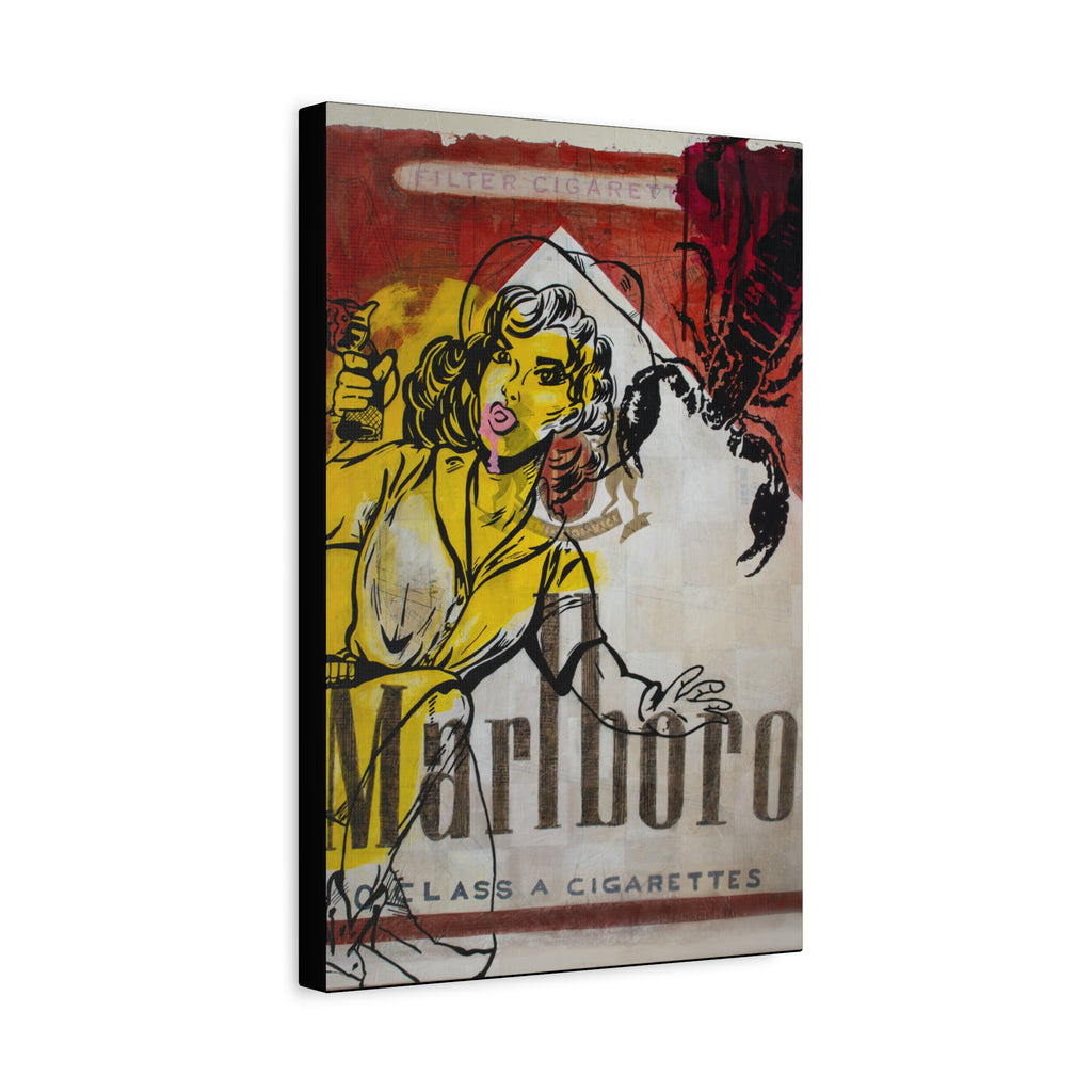 Crazy About You, Cowboy Matte Canvas, Stretched, 1.25"