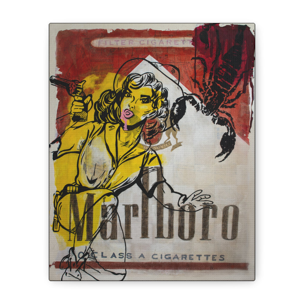 Crazy About You, Cowboy Matte Canvas, Stretched, 1.25"