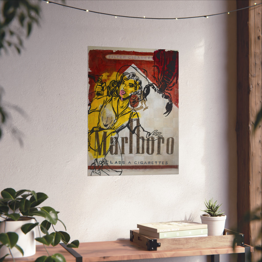 Crazy About You, Cowboy Limited Print Jess Sinclair-Sands Art