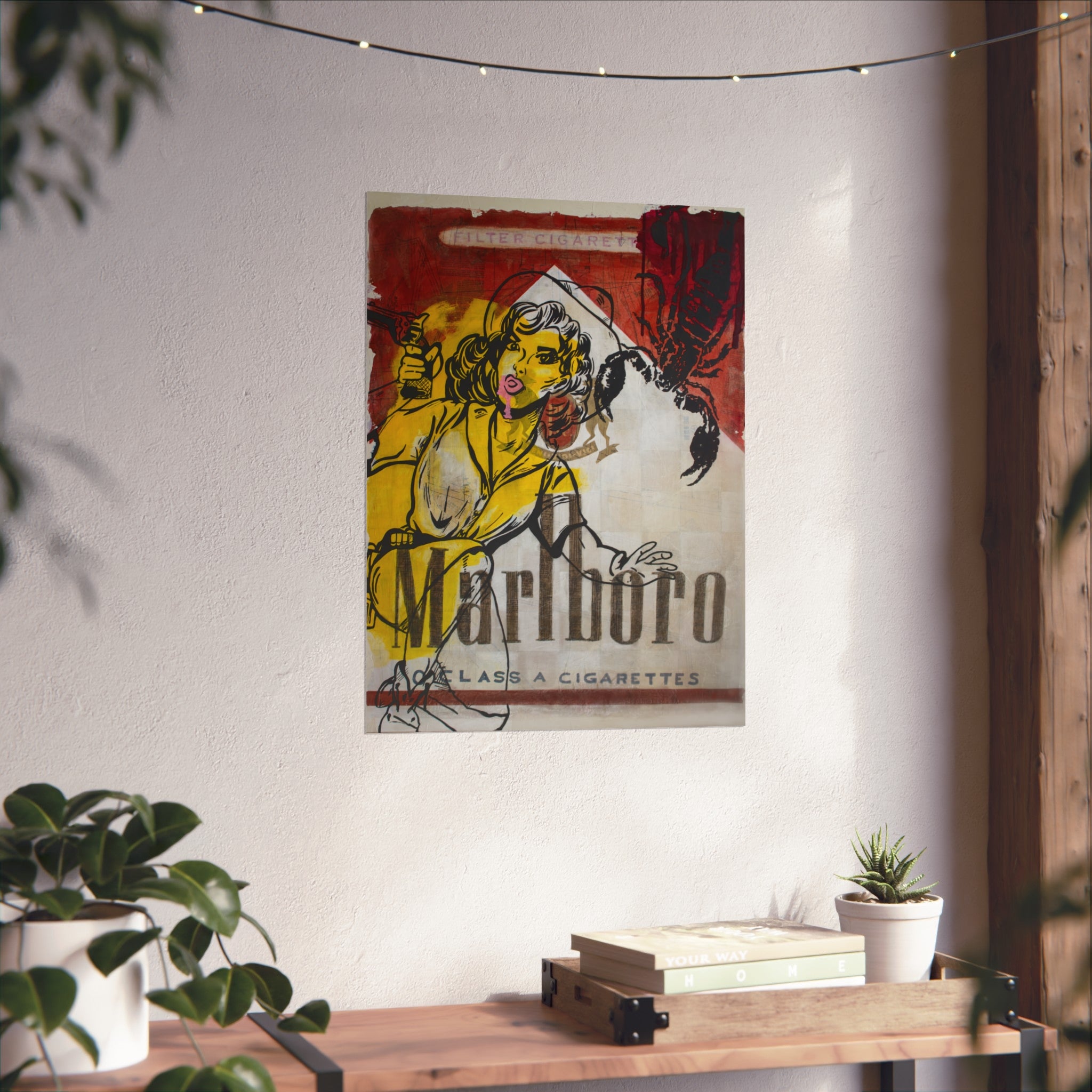 Crazy About You, Cowboy Limited Print Jess Sinclair-Sands Art