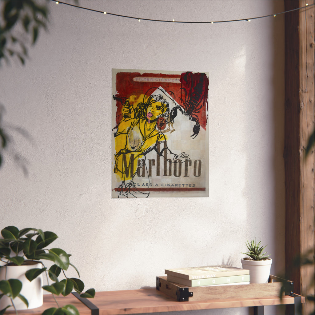 Crazy About You, Cowboy Limited Print Jess Sinclair-Sands Art