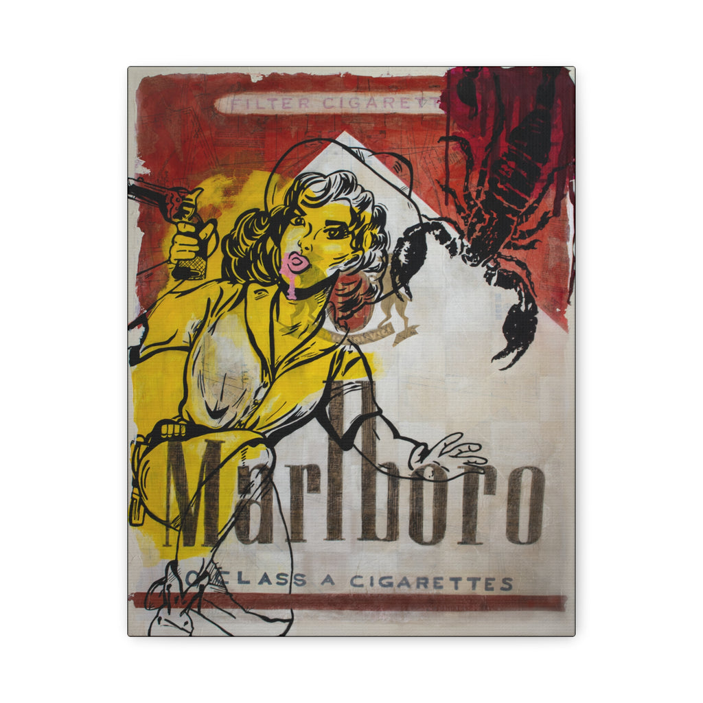 Crazy About You, Cowboy Matte Canvas, Stretched, 1.25"