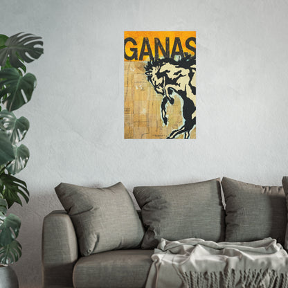 Ganas Western Print