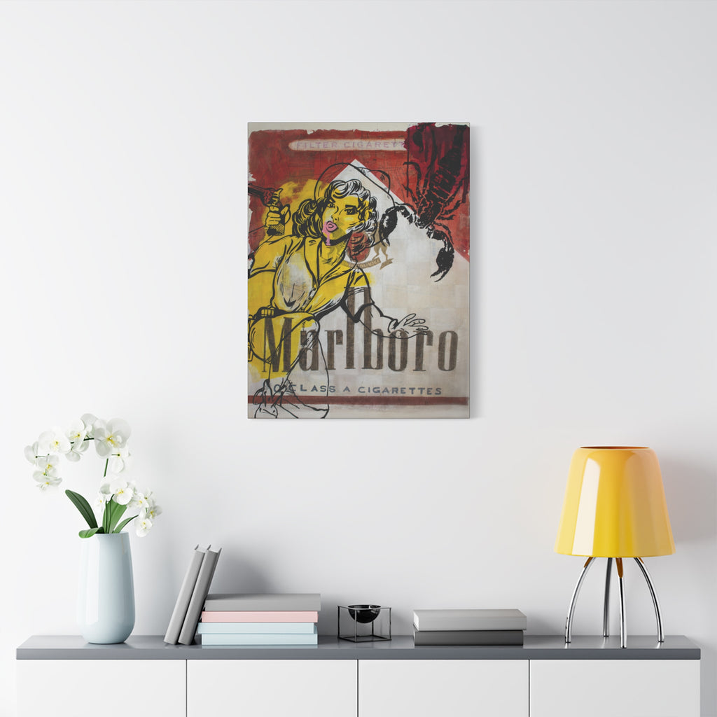 Crazy About You, Cowboy Matte Canvas, Stretched, 1.25"