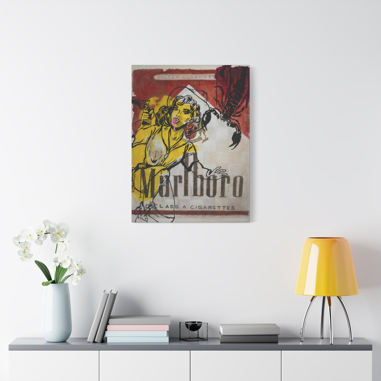 Crazy About You, Cowboy Matte Canvas, Stretched, 1.25"