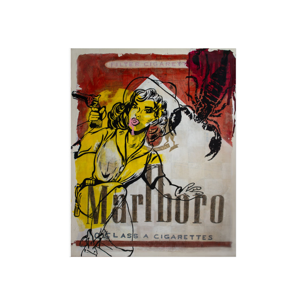 Crazy About You, Cowboy Limited Print Jess Sinclair-Sands Art