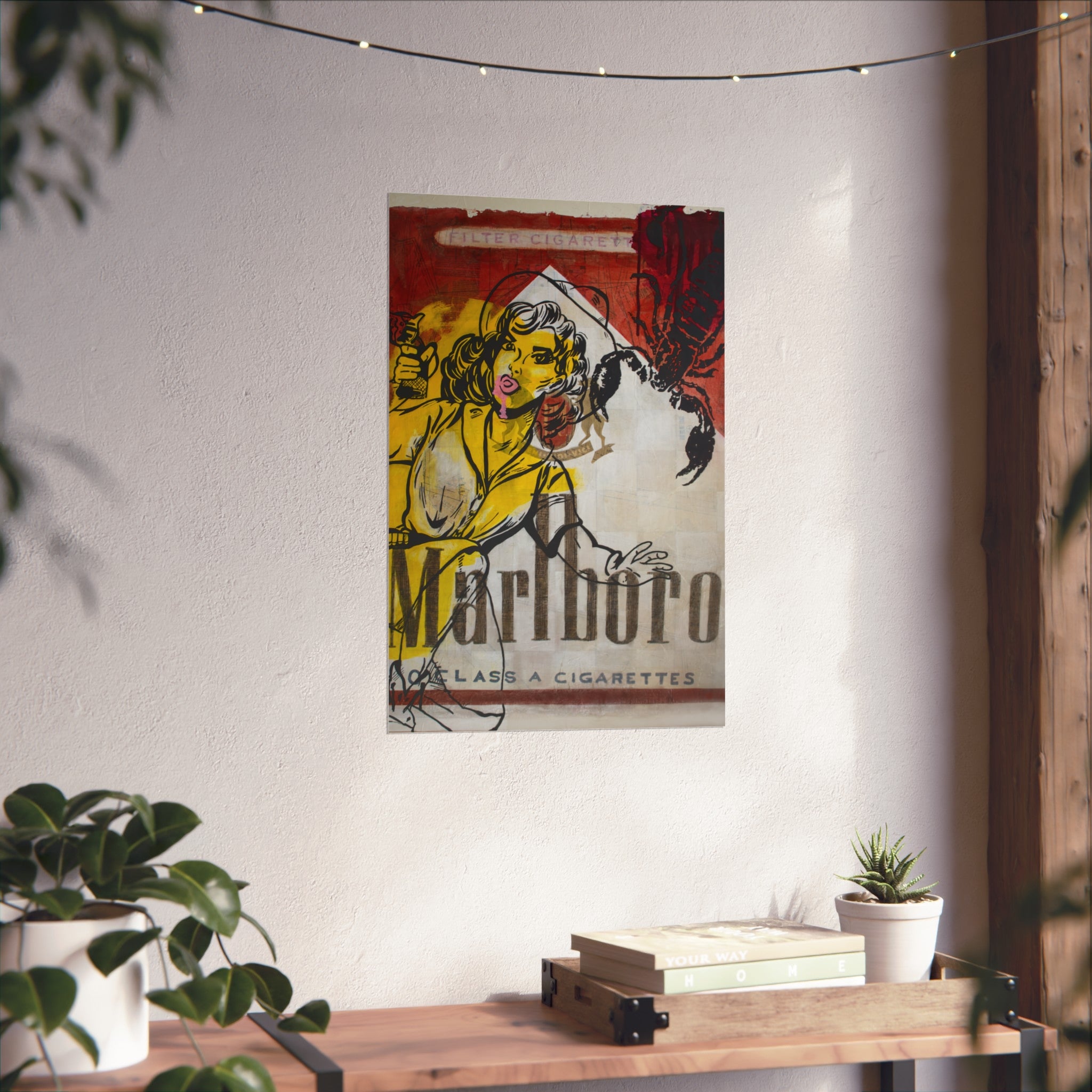 Crazy About You, Cowboy Limited Print Jess Sinclair-Sands Art