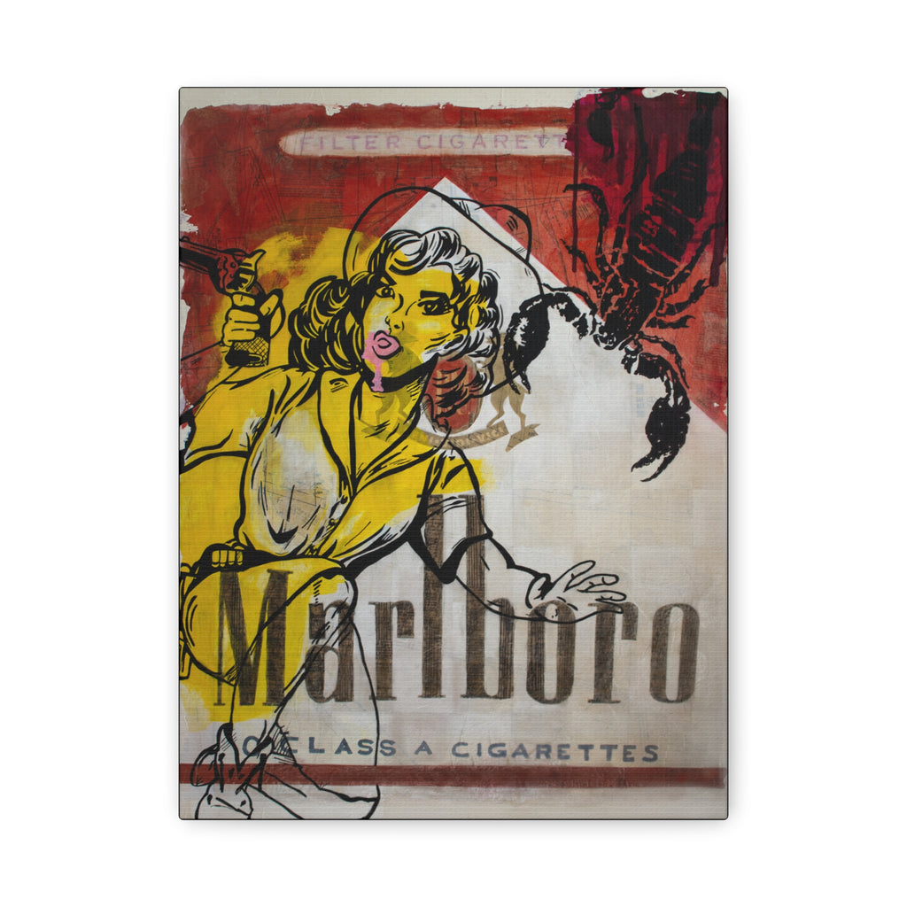 Crazy About You, Cowboy Matte Canvas, Stretched, 1.25"