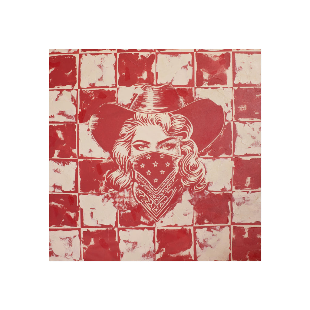 Lady In Red Print Jess Sinclair-Sands Art