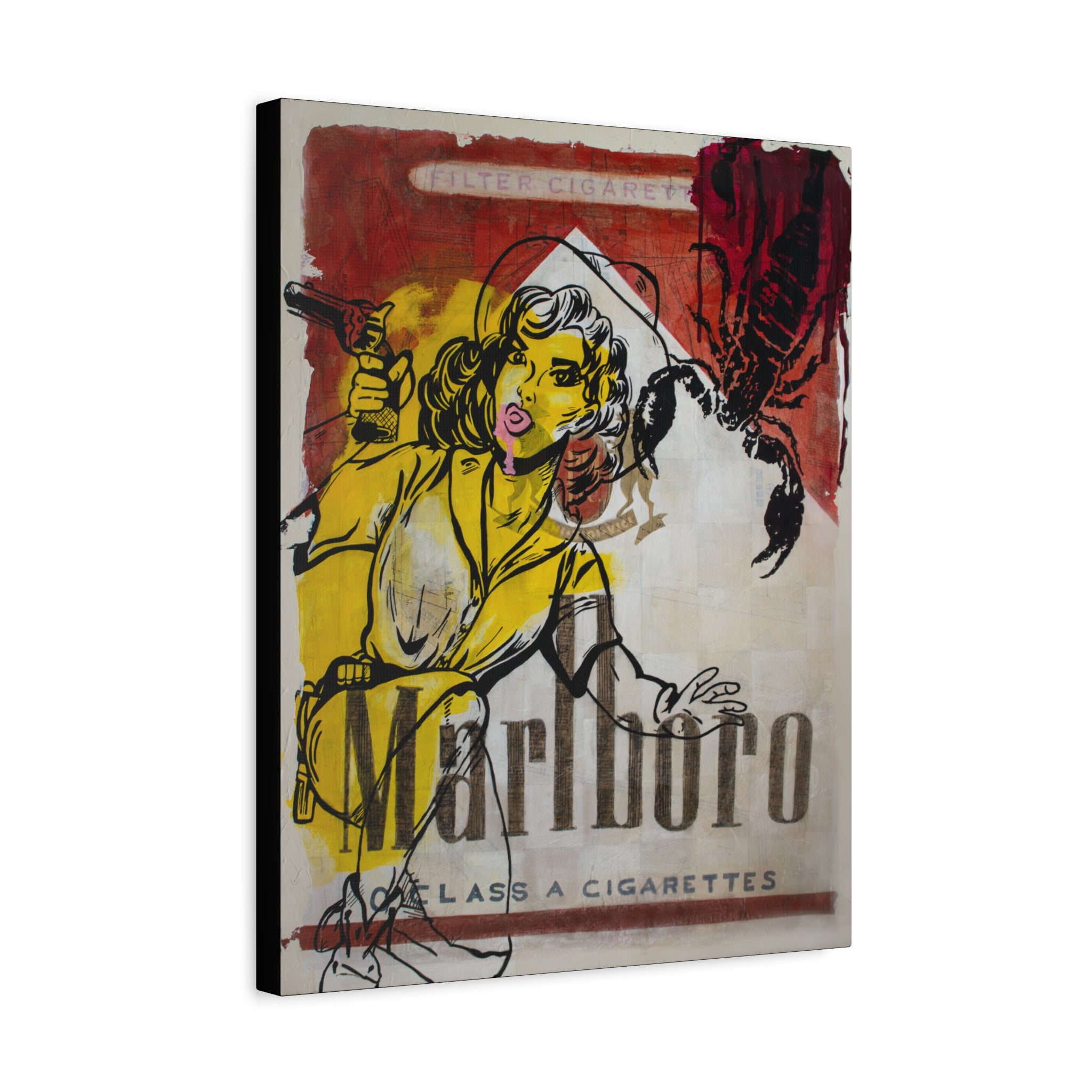 Crazy About You, Cowboy Matte Canvas, Stretched, 1.25"