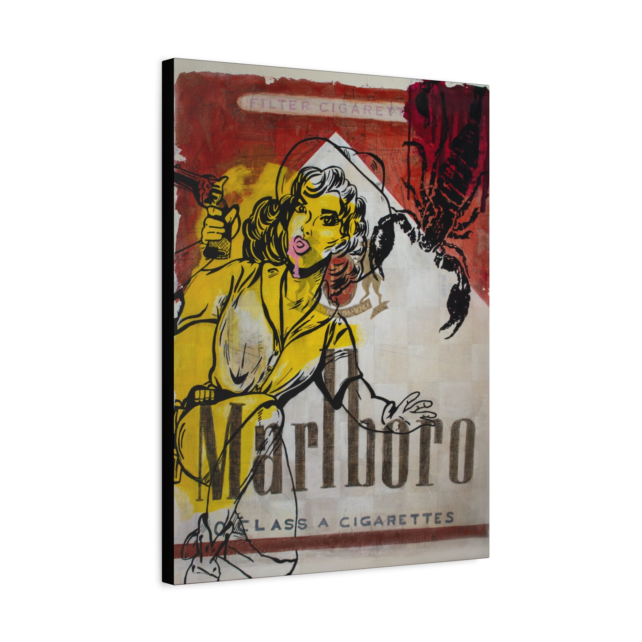 Crazy About You, Cowboy Matte Canvas, Stretched, 1.25"