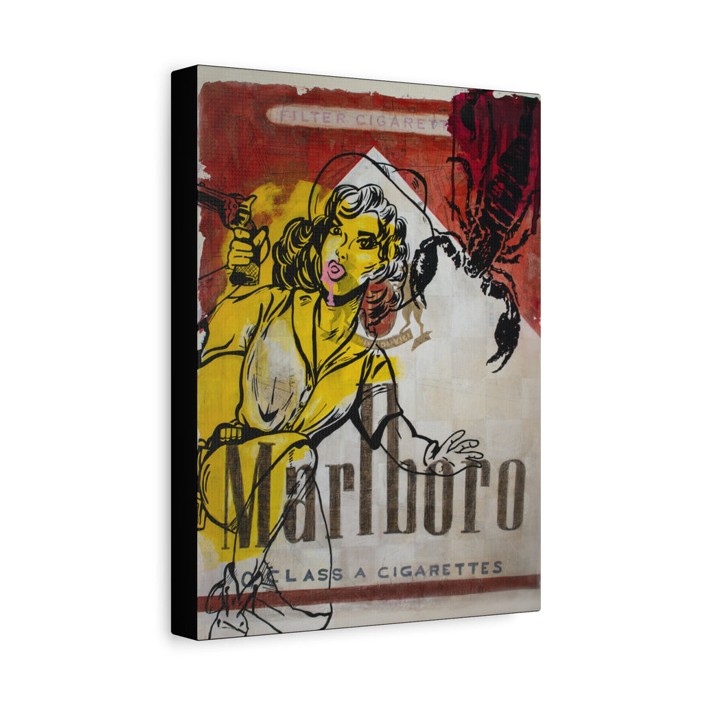 Crazy About You, Cowboy Matte Canvas, Stretched, 1.25"