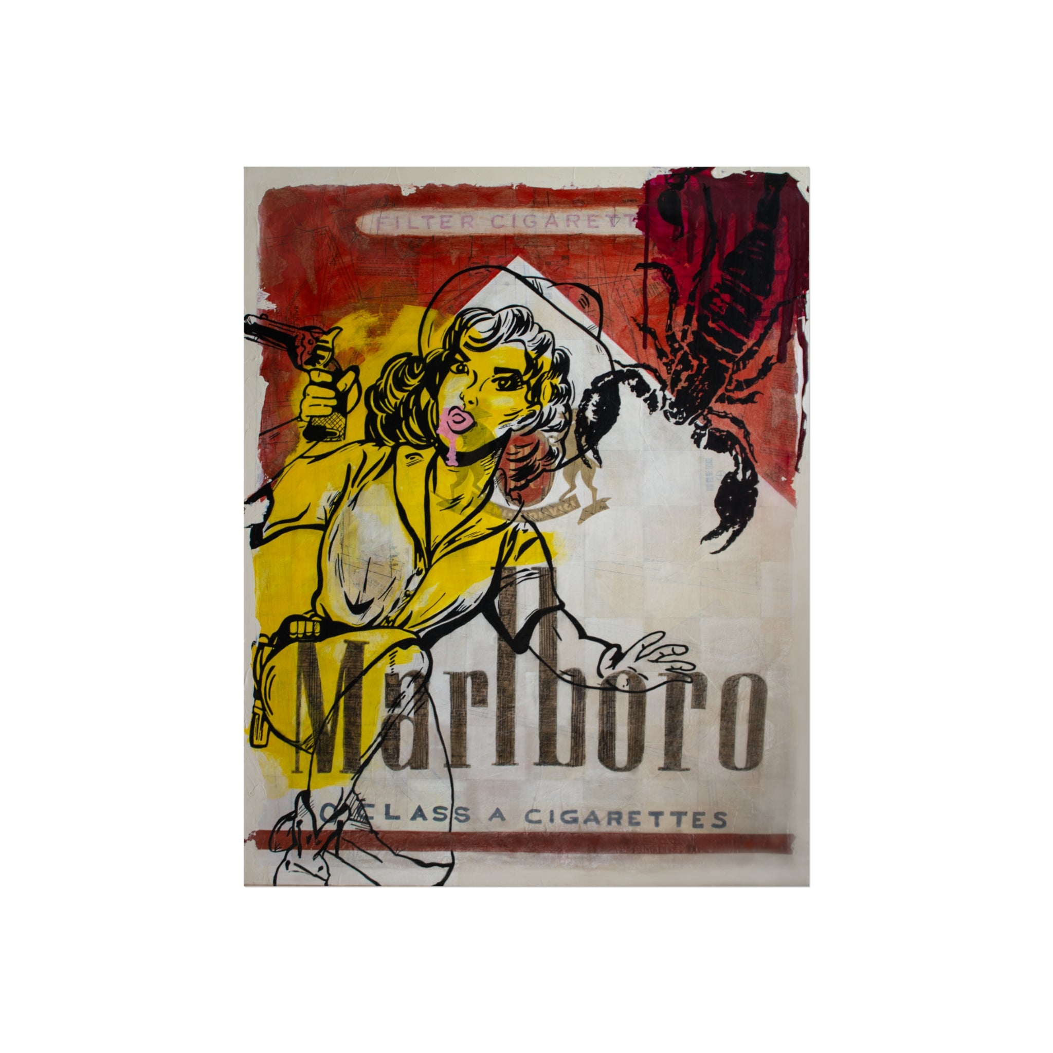 Crazy About You, Cowboy Limited Print Jess Sinclair-Sands Art