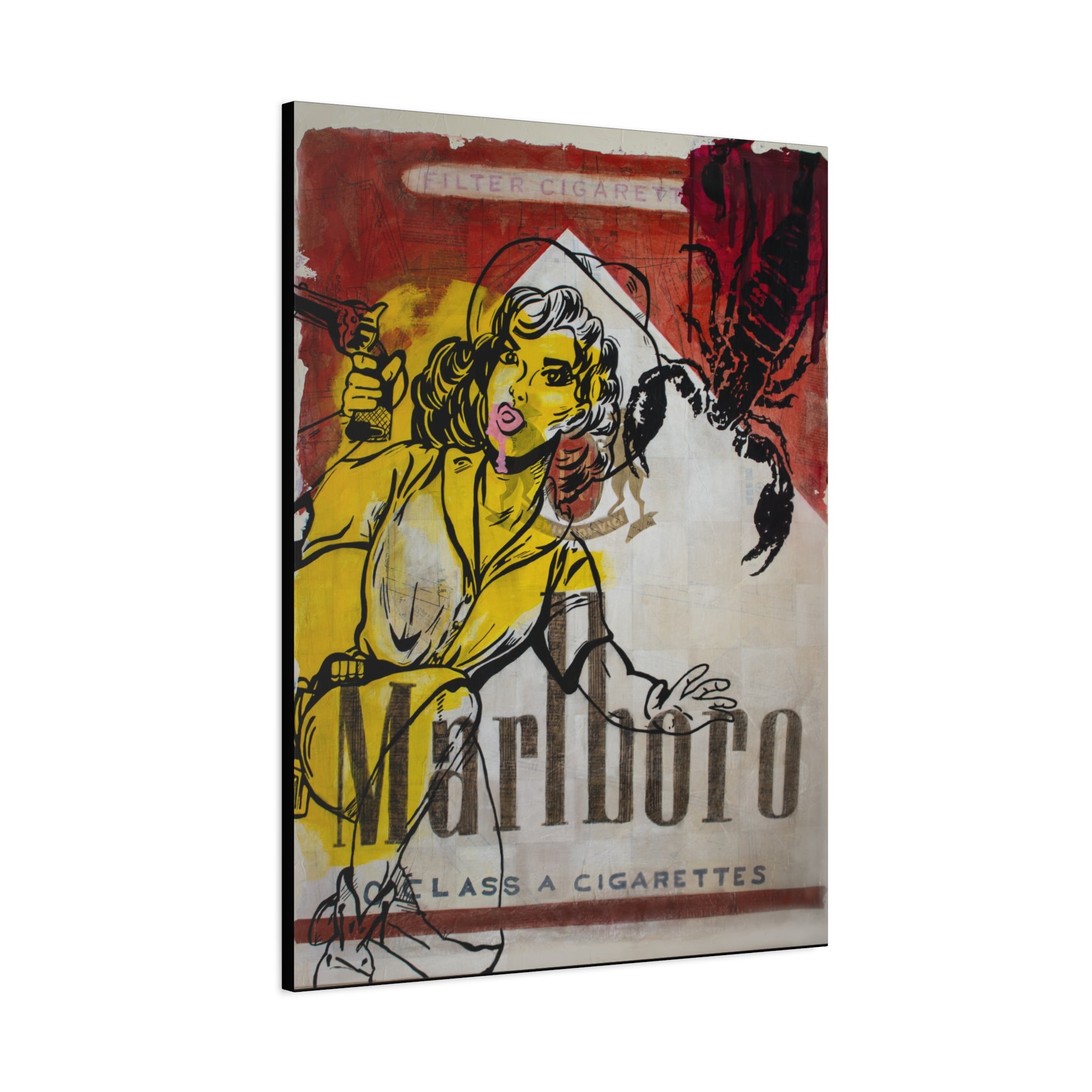 Crazy About You, Cowboy Matte Canvas, Stretched, 1.25"