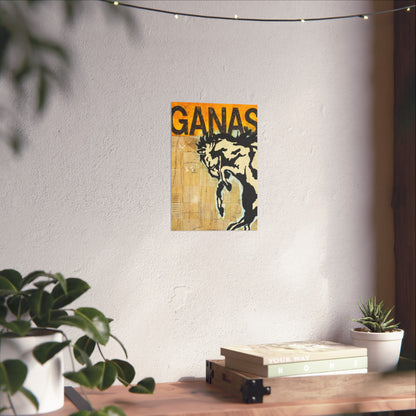 Ganas Western Print
