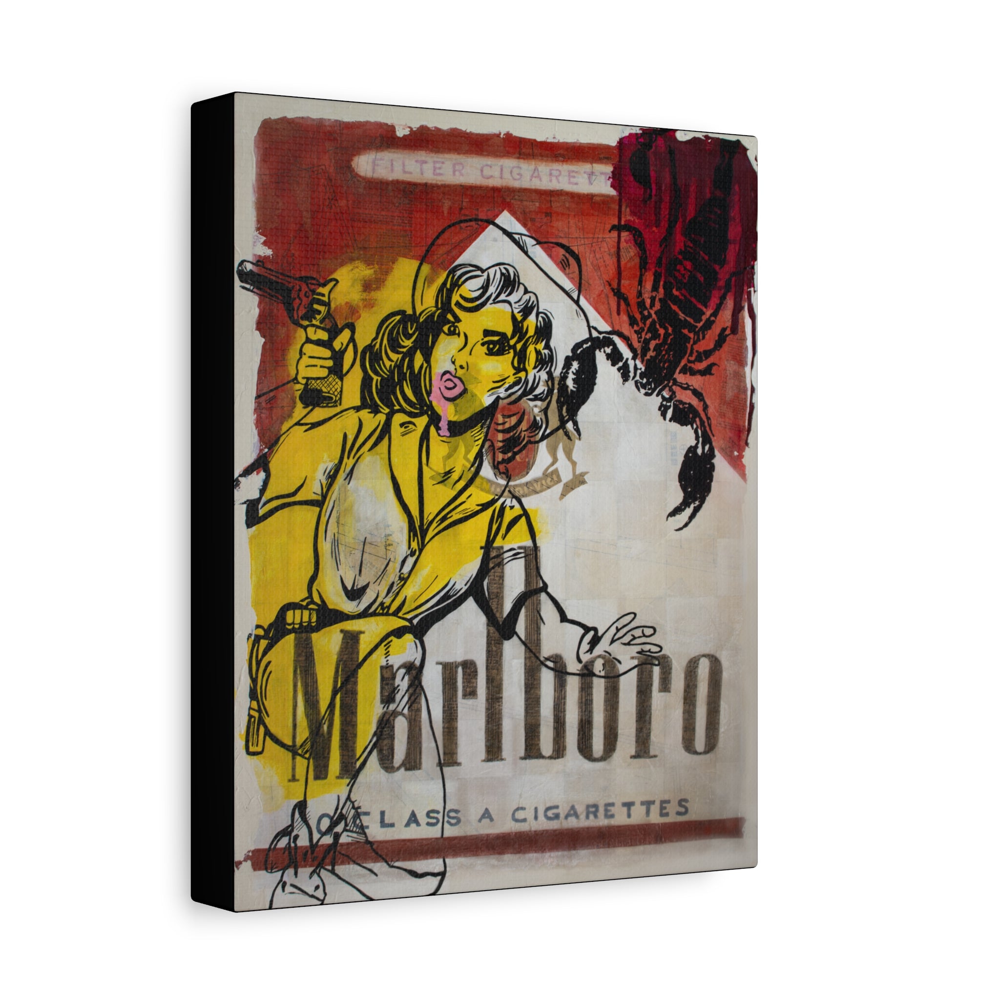 Crazy About You, Cowboy Matte Canvas, Stretched, 1.25"