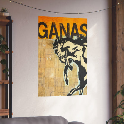 Ganas Western Print