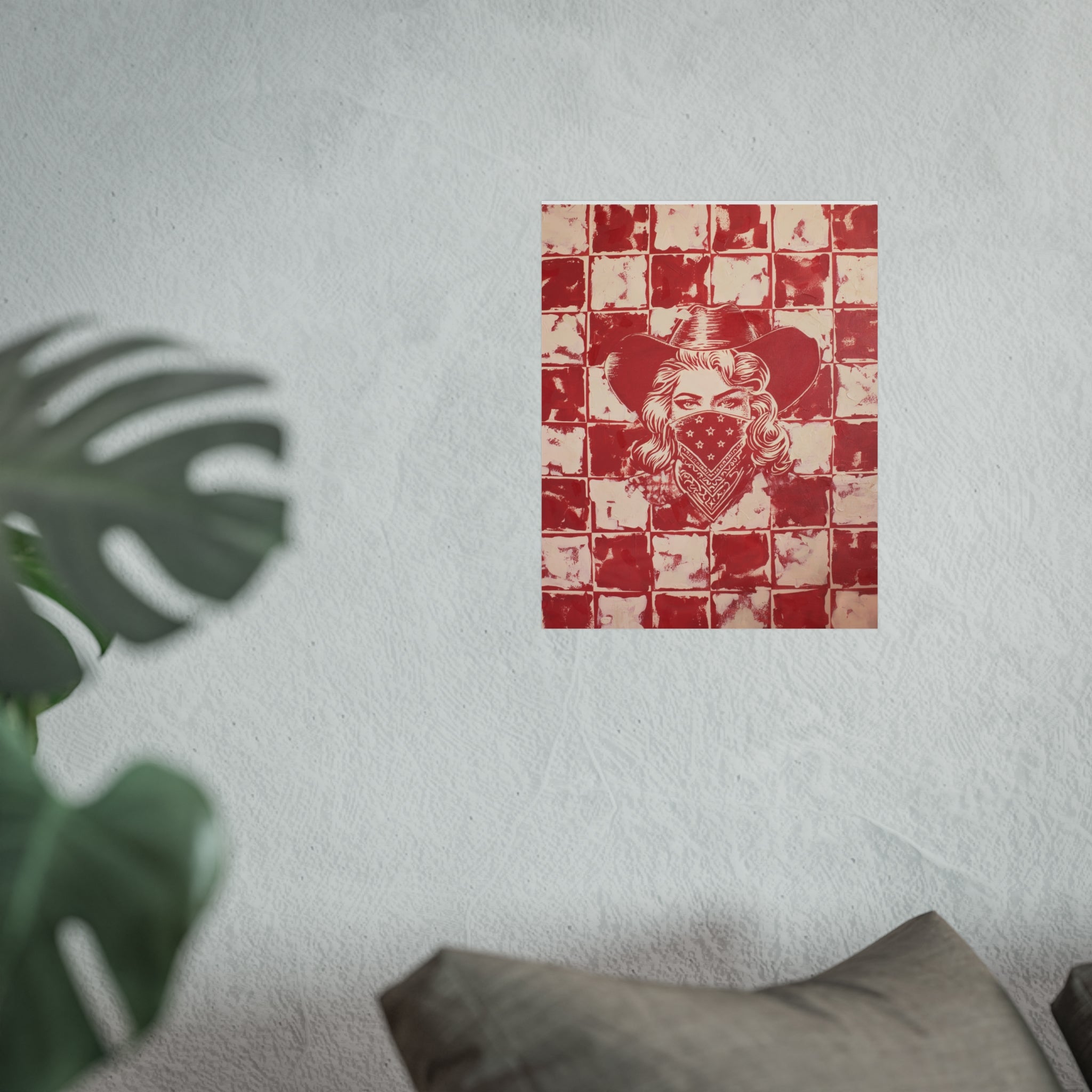 Lady In Red Print Jess Sinclair-Sands Art