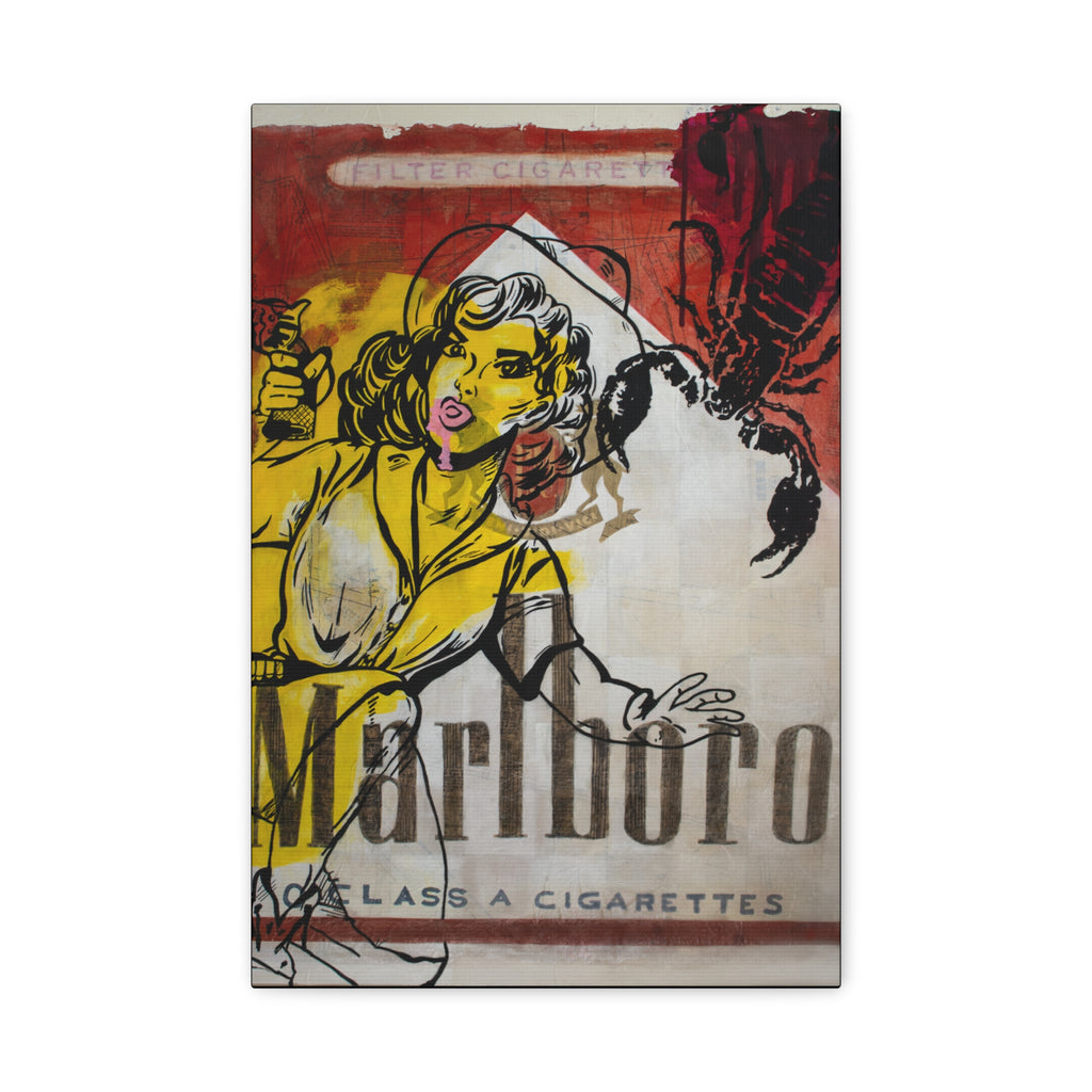 Crazy About You, Cowboy Matte Canvas, Stretched, 1.25"