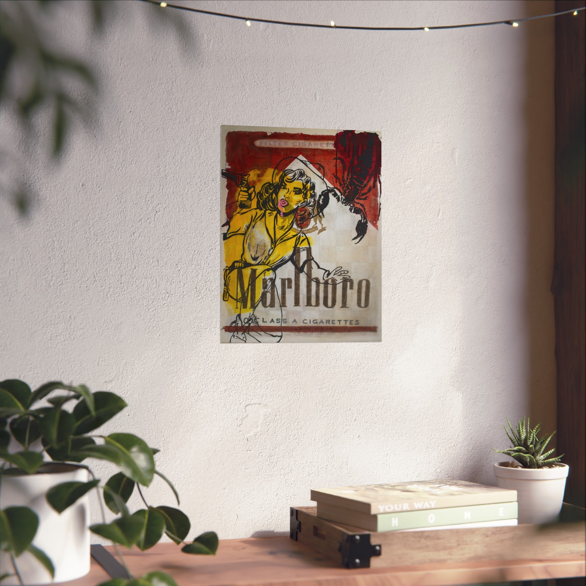 Crazy About You, Cowboy Limited Print Jess Sinclair-Sands Art