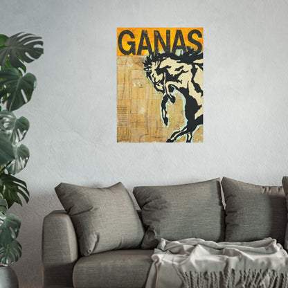 Ganas Western Print