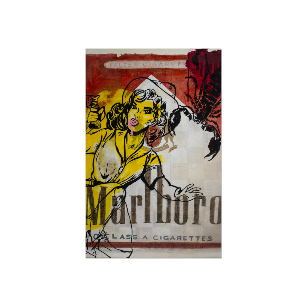 Crazy About You, Cowboy Limited Print Jess Sinclair-Sands Art